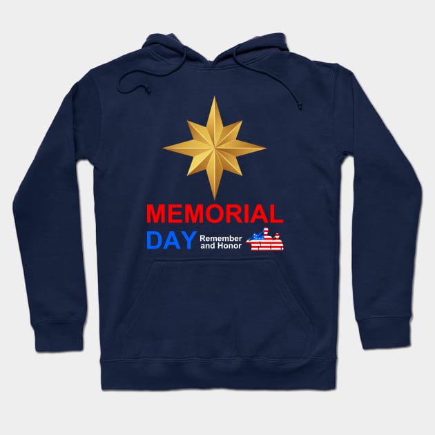 Memorial Day Hoodie by Xtian Dela ✅